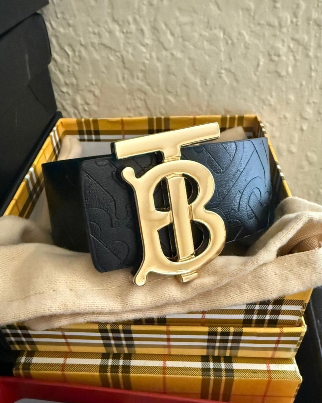 BRBY Signature Belt