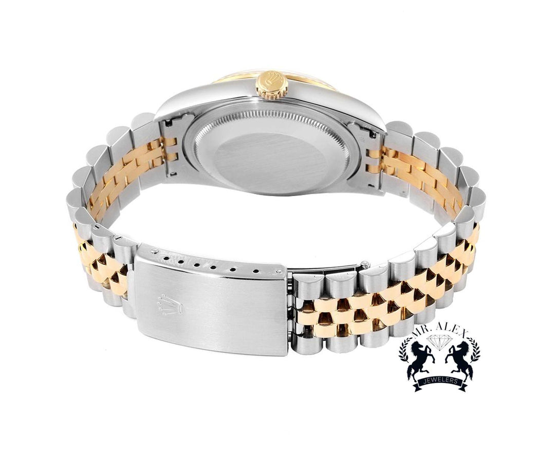 Rolex Date-Just 36mm Jubilee 2 Tone-Champagne Dial