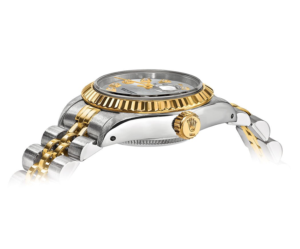 Rolex Datejust Jubilee – TwoTone 26mm - Silver Gem Dial
