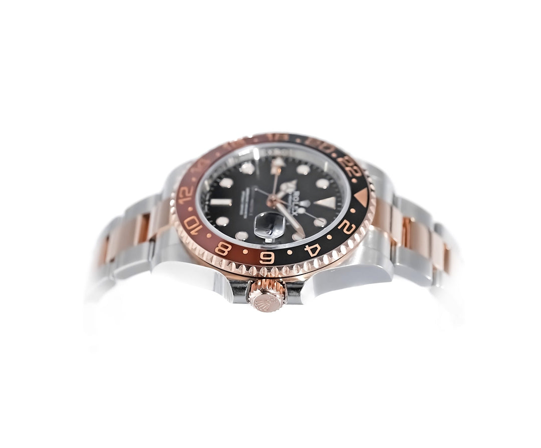 Rolex GMT-Master II Black Dial Steel and Everose Gold 40mm 126711CHNR