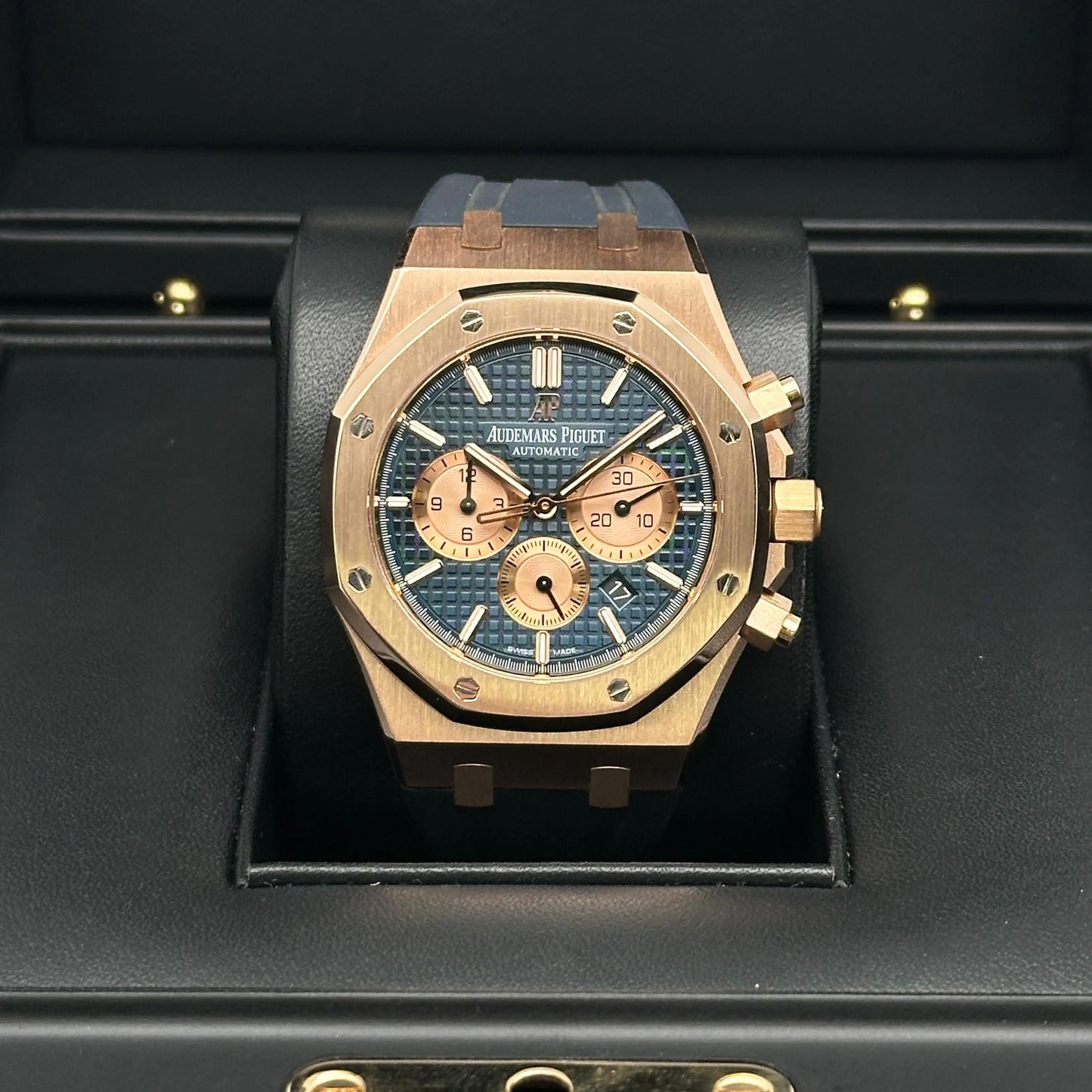 Audemars Piguet Royal Oak Rose Gold Automatic Mens Watch 26331OR.OO.D315CR.01