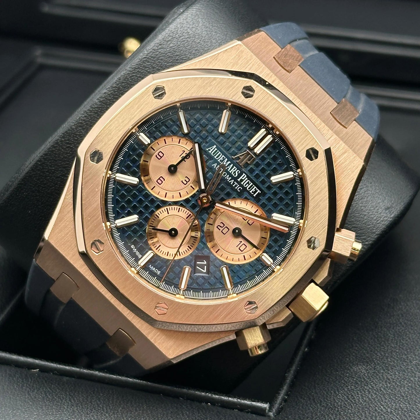 Audemars Piguet Royal Oak Rose Gold Automatic Mens Watch 26331OR.OO.D315CR.01