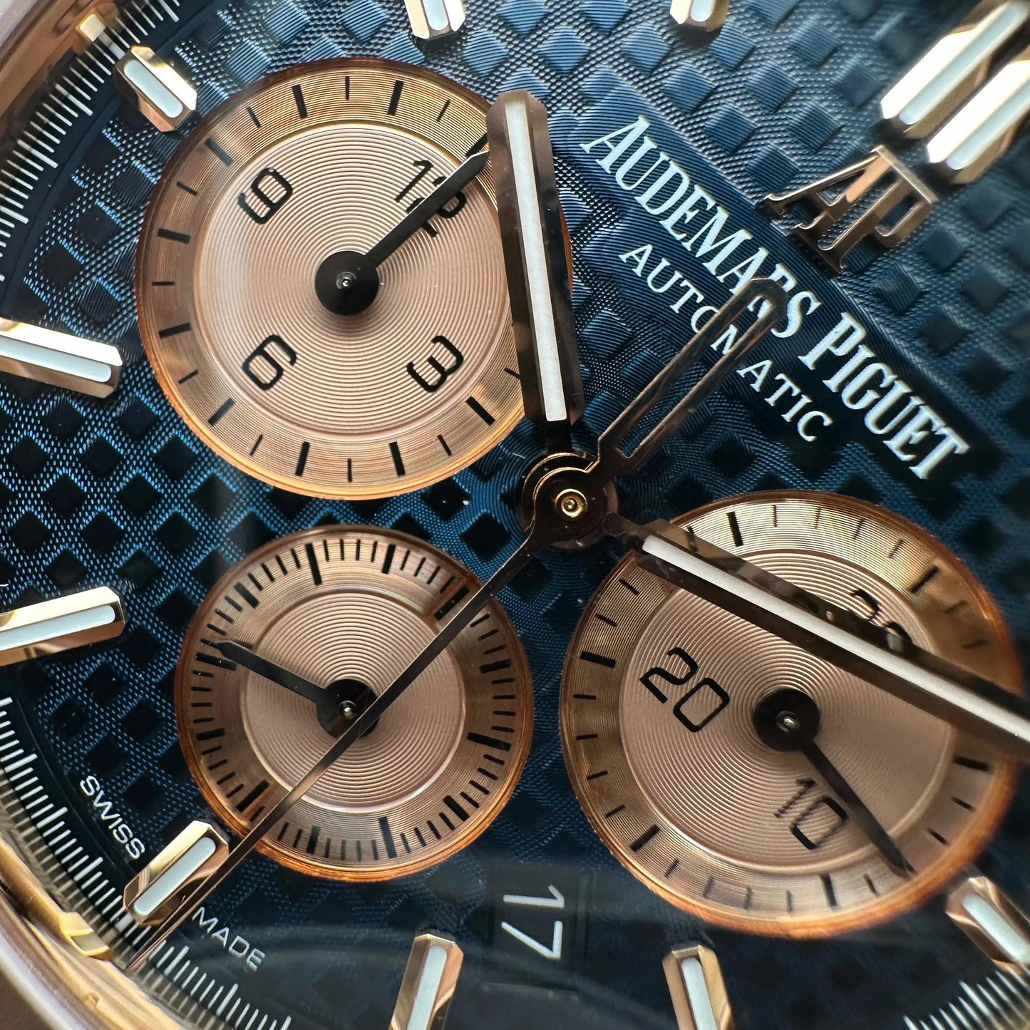 Audemars Piguet Royal Oak Rose Gold Automatic Mens Watch 26331OR.OO.D315CR.01