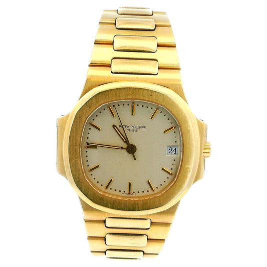 Patek Philippe Nautilus 3800/1J 18K Yellow Gold Box & Papers