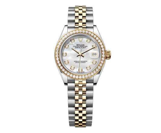 Rolex DateJust 26mm Pearl Dial-Diamond Bezel 1.50ct