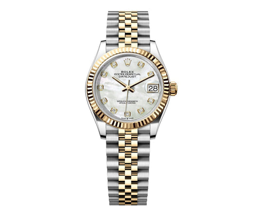 Rolex DateJust 31mm Jubilee 2 Tone-Pearl Gem Dial