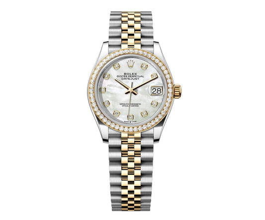 Rolex DateJust 31mm Pearl Gem Dial-Diamond Bezel 1.85ct