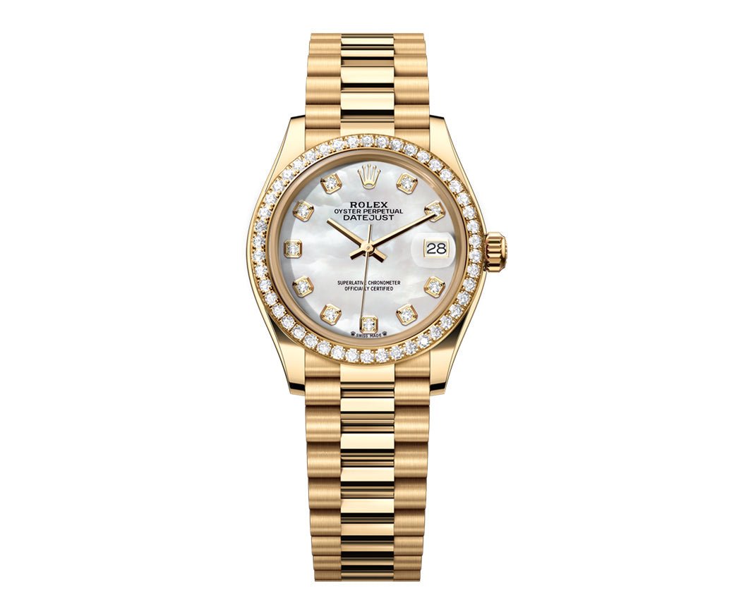 Rolex Datejust 31mm President Pearl Gem Dial - Diamond Bezel