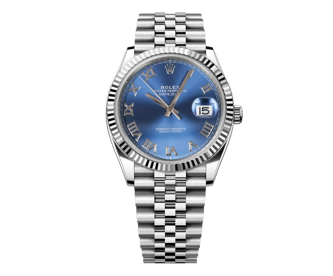 Rolex DateJust 41mm Blue Roman Dial - Jubilee Bracelet 126334