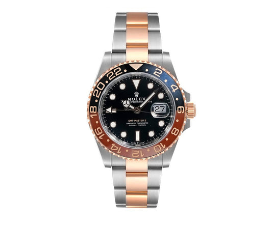 Rolex GMT-Master II Black Dial Steel and Everose Gold 40mm 126711CHNR