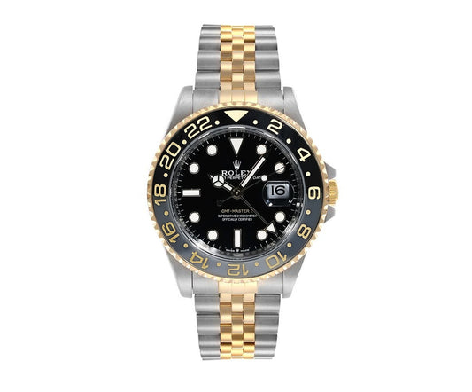 Rolex GMT-Master II Black Dial Steel and Gold 40mm 126713GRNR