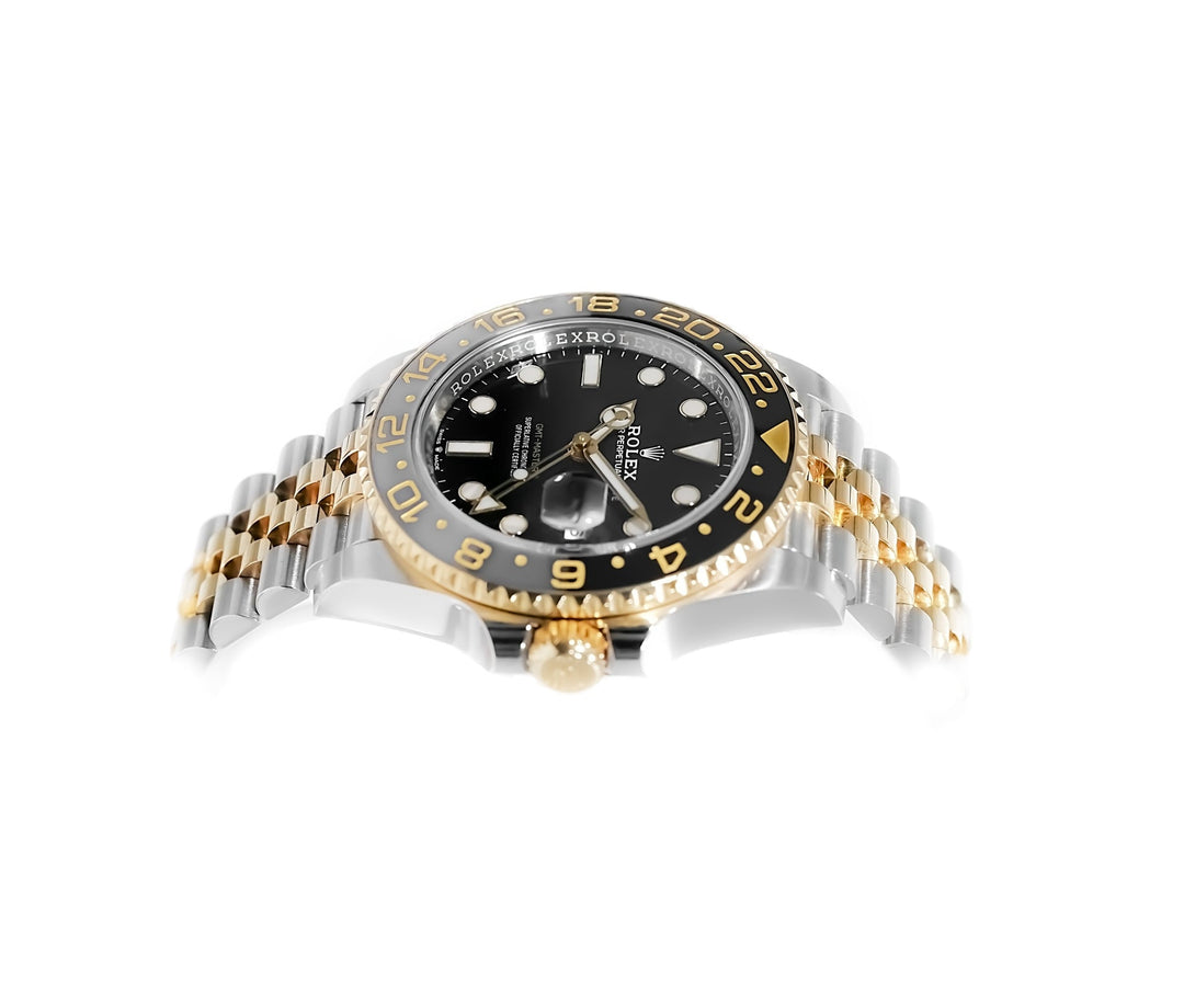 Rolex GMT-Master II Black Dial Steel and Gold 40mm 126713GRNR