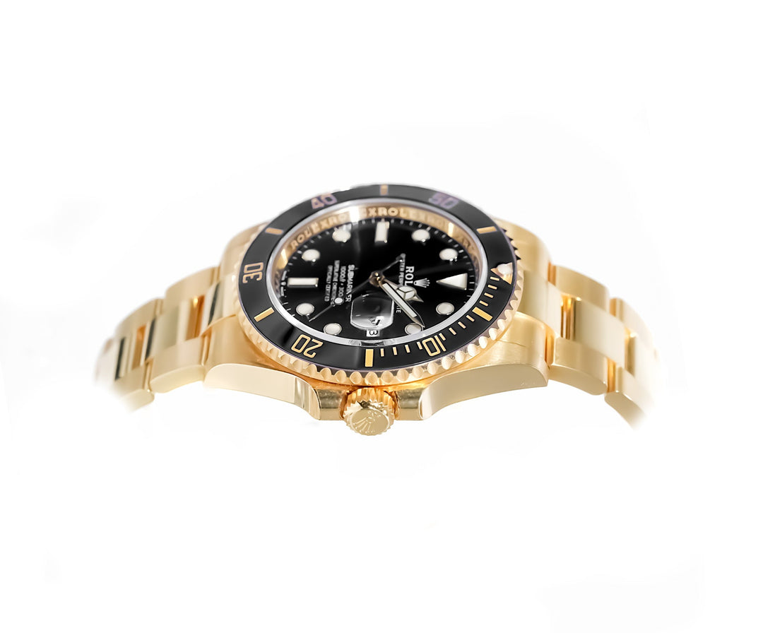 Rolex Submariner Black Dial Yellow Gold 41mm 126618LB